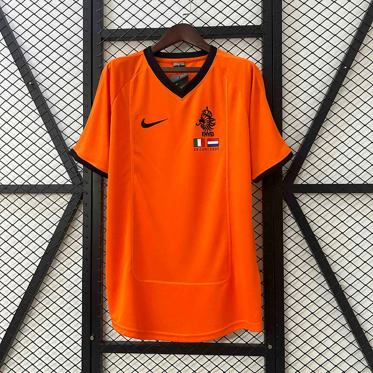 2000 Netherlands Home Retro Jersey