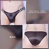 Men's Briefs Smooth Thin Through Hip Skin-friendly Comfortable High Elastic Sexy Fashion Trend New Underwear Solid Pattern
