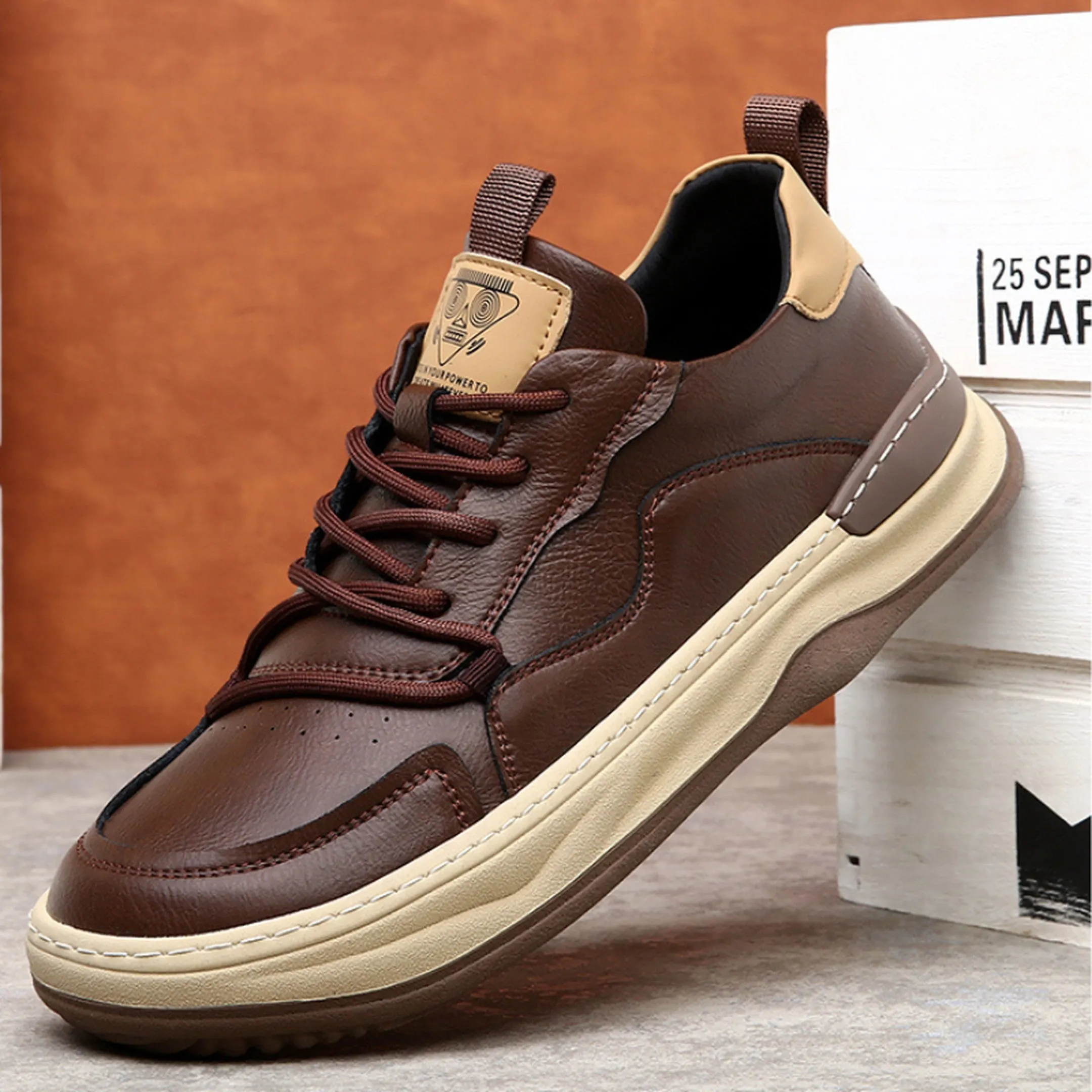 Men's Leather Trainers &ndash; Handcrafted Italian Leather Sneakers