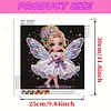 Butterfly Fairy Girl - Crystal Rhinestone Diamond Painting