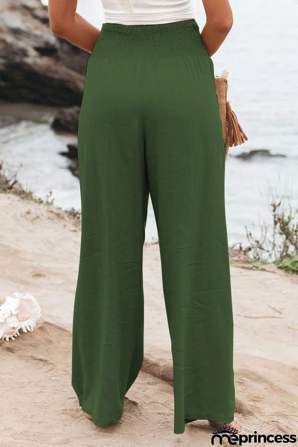 Fresh Air Pocketed Smocked Pants