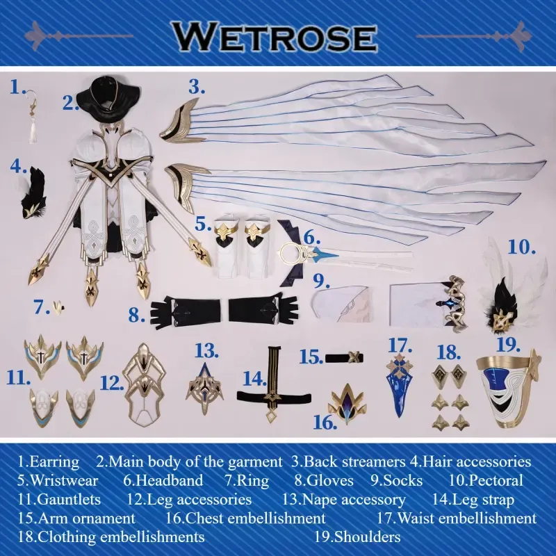 [Wetrose] Pre-Order Honkai Impact 3rd Palatinus Equinox Game Outfit Cosplay Costume