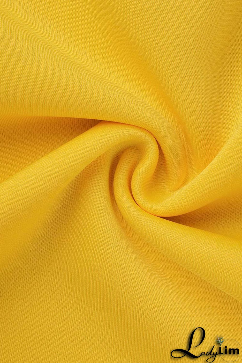 Yellow Fashion Sexy Solid Patchwork Backless One Shoulder Evening Dress