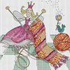 【Limited Stock Sale】Knitting Scarves-14CT Stamped Cross Stitch 22*22cm/8.66*8.66in tapestrymarket