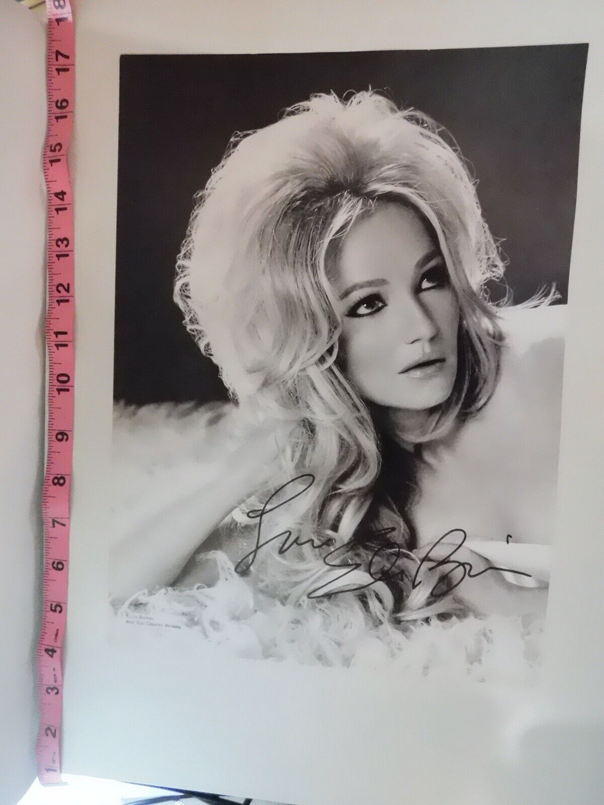 Ellen Barkin Signed Photo Poster paintinggraph approx. 11x17 B28