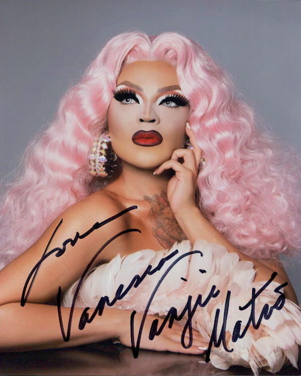 Vanessa Ms. Vanjie Mateo (RuPaul's Drag Race) signed 8x10 Photo Poster painting In-person