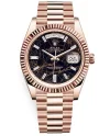 Rolex 228235 Eisenkiesel Diamond Dial Day-Date 40mm 18K Rose Gold Watch