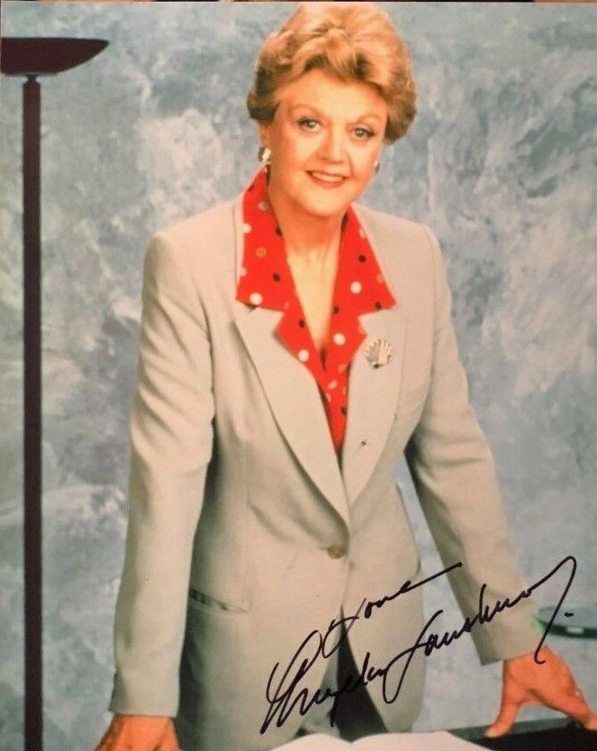 Angela Lansbury Murder She Wrote signed autographed 8x10 Photo Poster painting Rare