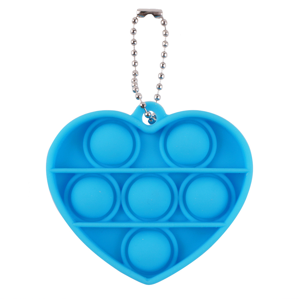 

Heart Shaped Blue - Pop It Fidget Toy, 501 Original