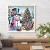 Diamond Painting - Full Round Drill - Snowman(Canvas|40*40cm)
