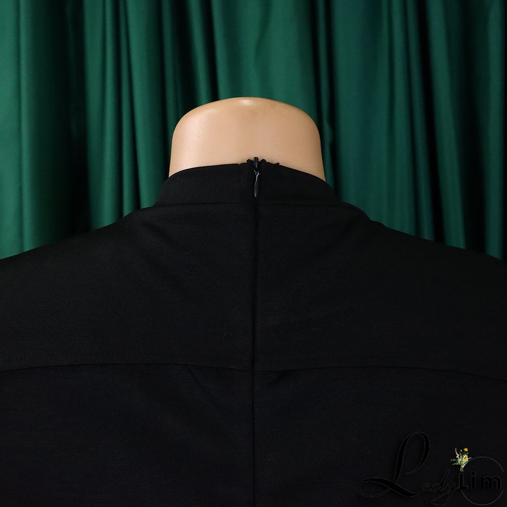 Ladies Africa Summer Elegant Short Sleeve Bodycon Dress