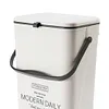 Hanging Compost Bin Large Capacity 7/12L Recycling for Cupboard/Bathroom/Bedroom