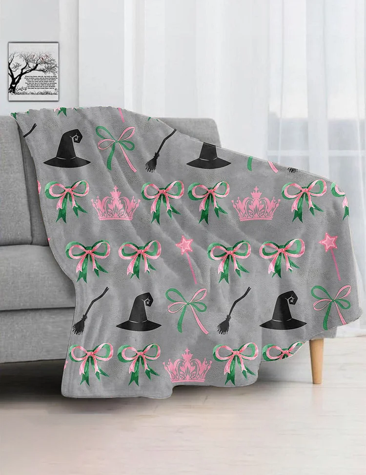 Wicked Coquette Bow Blanket