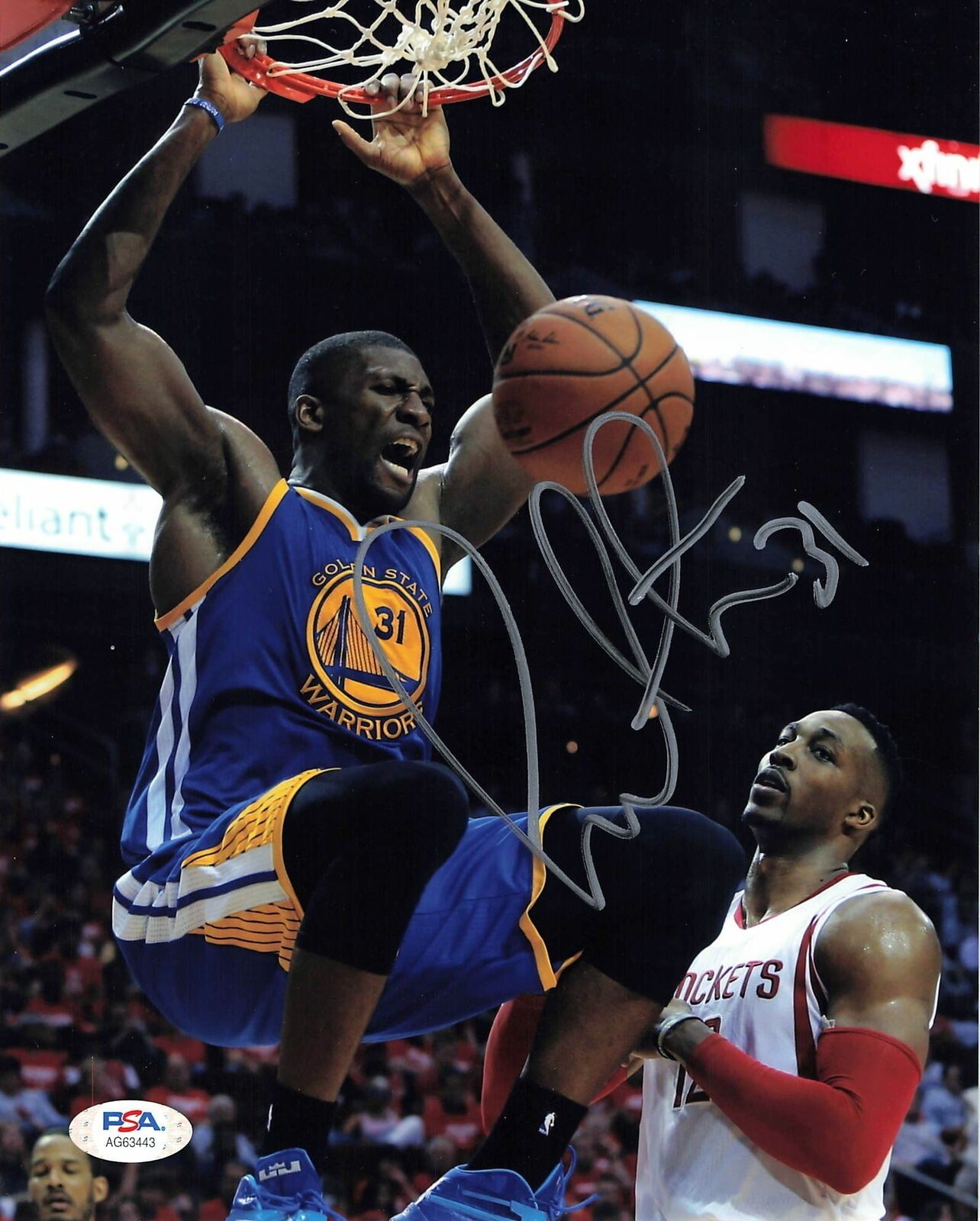 Festus Ezeli signed 8x10 Photo Poster painting PSA/DNA Warriors Autographed