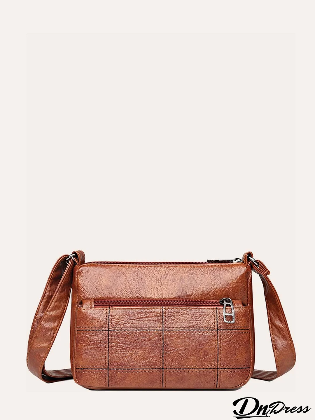 Vintage Design Quilted Square Bag