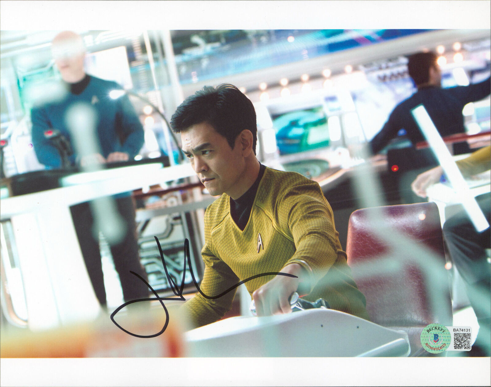 John Cho Star Trek Authentic Signed 8x10 Photo Poster painting Autographed BAS #BA74131