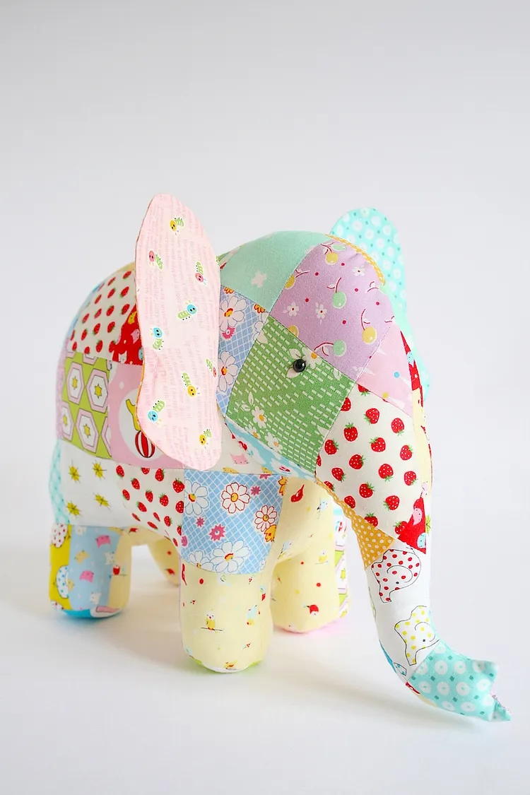 Elephant sewing pattern&mdash;【Include Instructions】