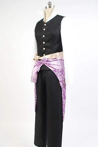 Haku Ki Heisuke Todo Swordman Uniform Cosplay Costume