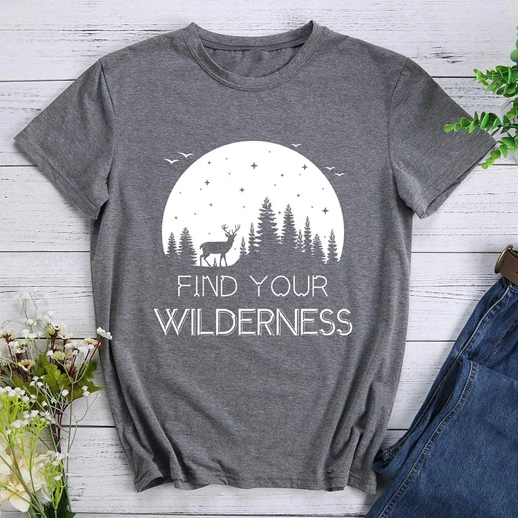 Find Your Wilderness  T-Shirt-613890-Annaletters