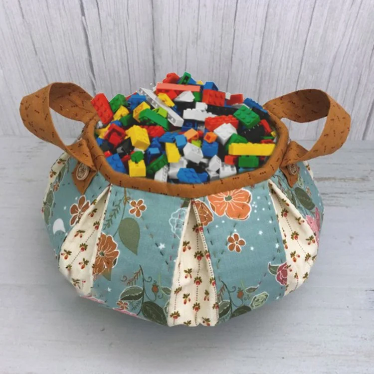 Magic Fabric Bucket Pattern Template