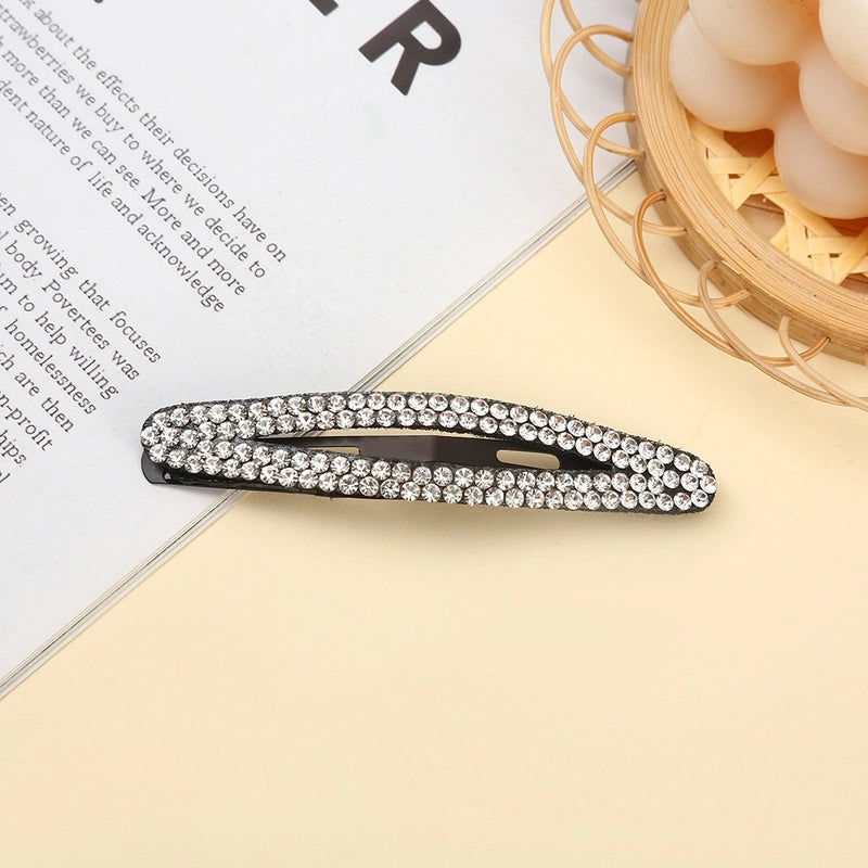 Women’s Minimalist Clouds Alloy Inlay Rhinestones Hair Clip