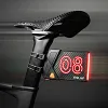 Bicycle Tail Light Digital Number Plate Road Mountain Bike Night Riding Safety Warning Light