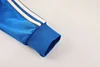 Joyfball 2025/2026 Real Madrid Long Zipped Terrace Icons Blue Jacket 