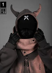 Devil Horn Hoodies - Jiye Heavy Industry - X
