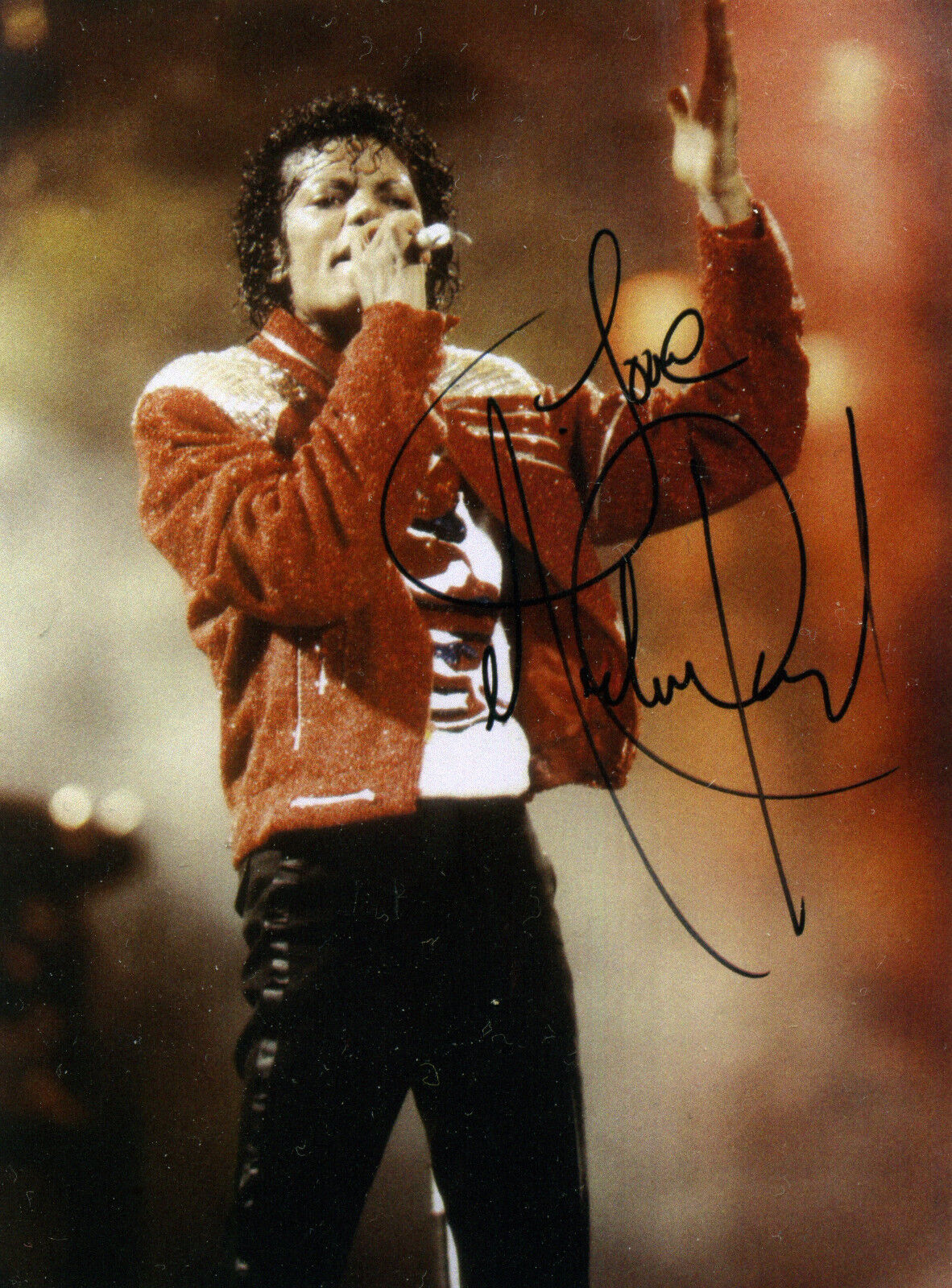 MICHAEL JACKSON Signed Photo Poster paintinggraph - Pop Singer / Vocalist 'King of Pop' preprint