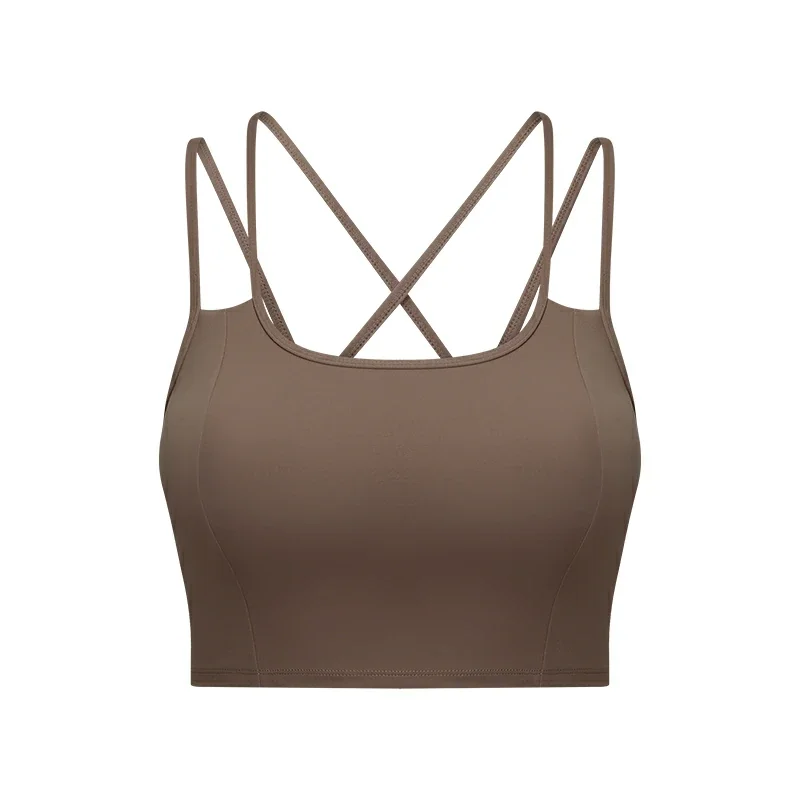 Hergymclothing comfortable shock absorber ultimate run padded bra