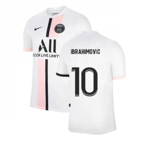 Maillot PSG Zlatan Ibrahimovic 10 Extérieur 2021-2022