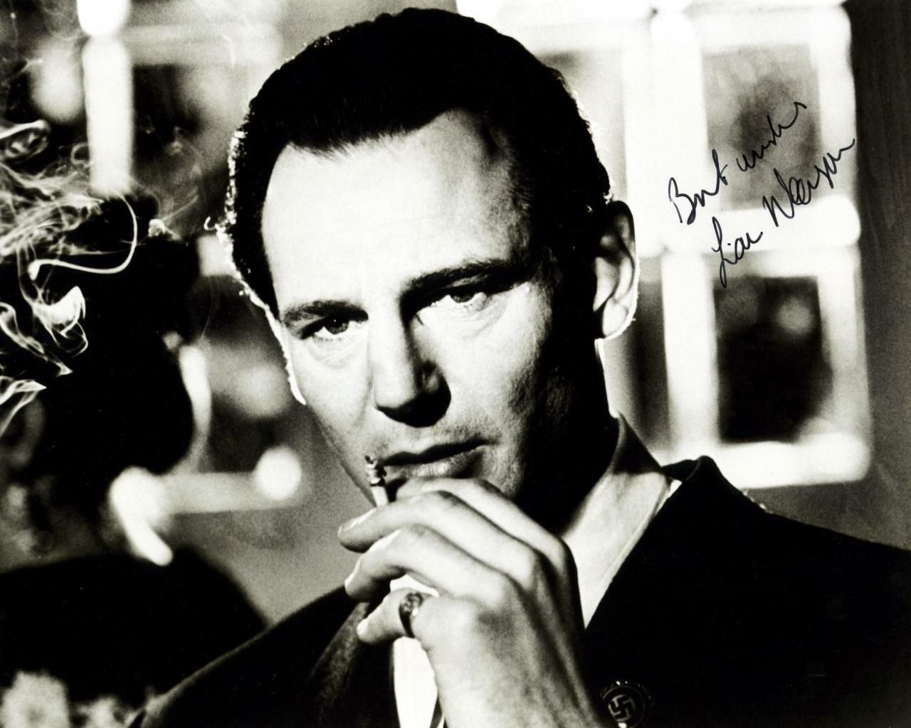 Liam Neeson Schindlers List SIGNED AUTOGRAPHED 10 X 8