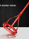 Hexagon Shaft Plaster Paint Mixer Attachment Electric Drill Mixing Paddle