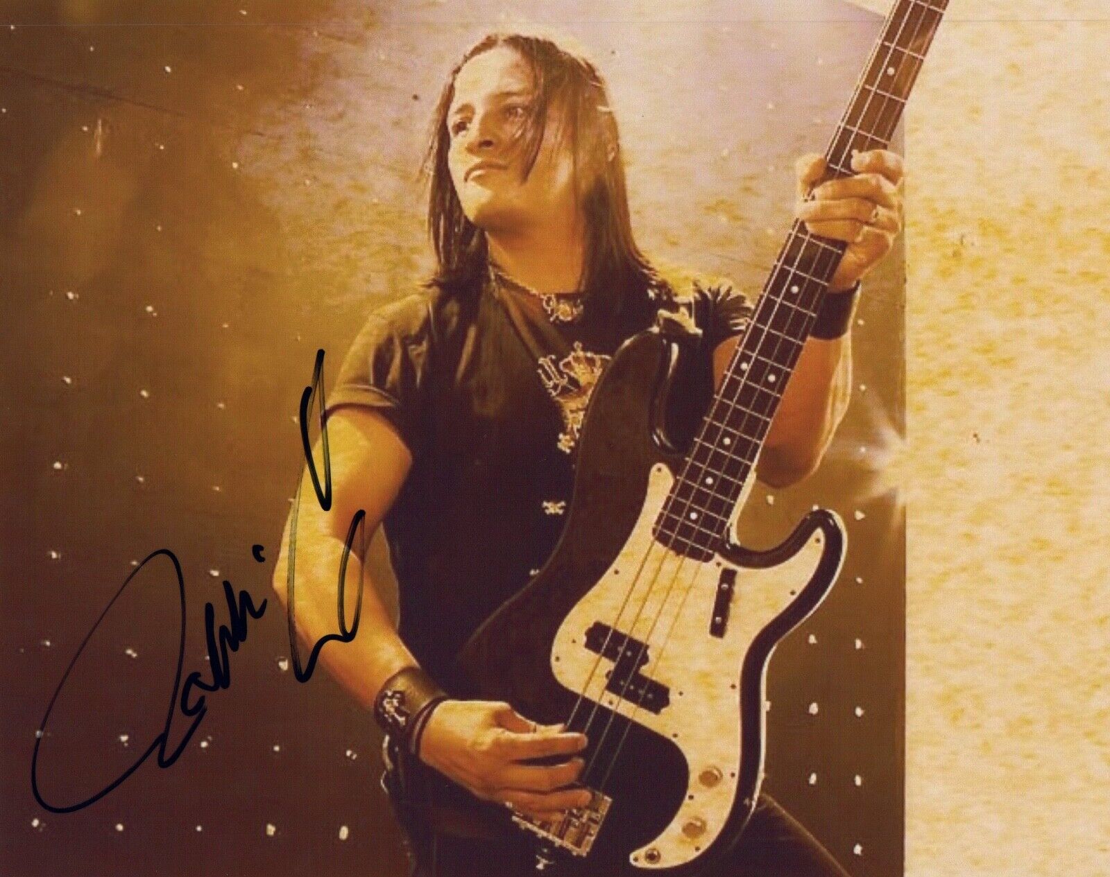 Robbie Crane Signed Autographed 8x10 Photo Poster painting Black Star Riders Ratt Vince Neil COA