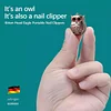 Owl Keychain Nail Clippers, Professional German Mini Nail Clippers