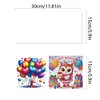 6Pcs carte de voeux d&rsquo;anniversaire-bricolage d&rsquo;animaux