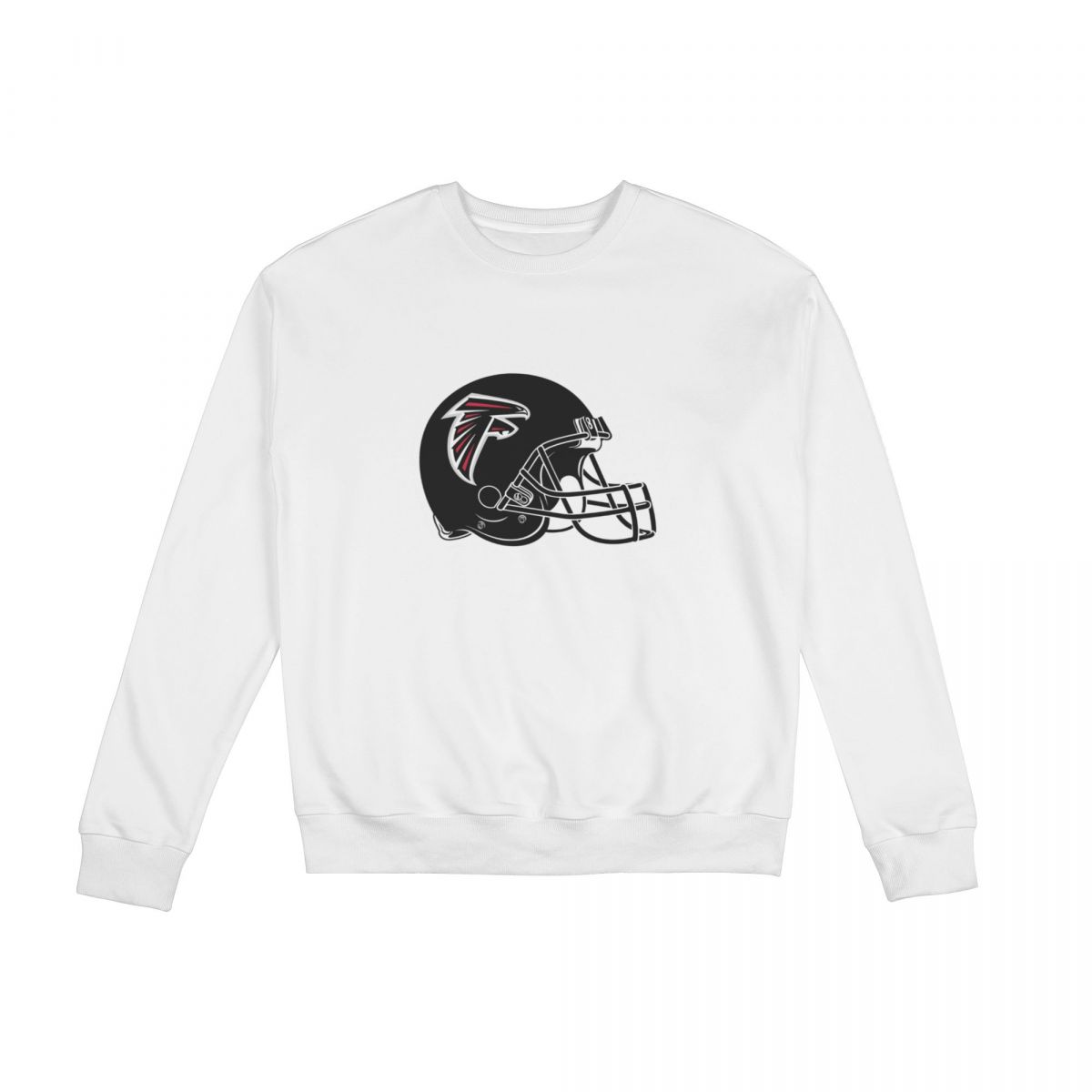 Atlanta Falcons Helmet Long Sleeve Sweatshirt