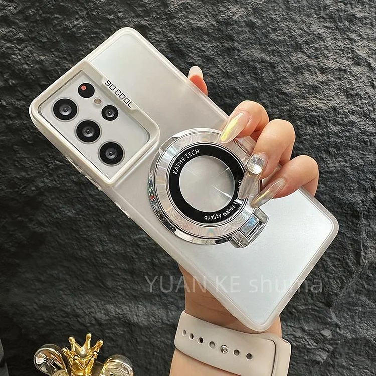 Matowe wykończenie z magnetyczną podstawą do Samsunga Galaxy