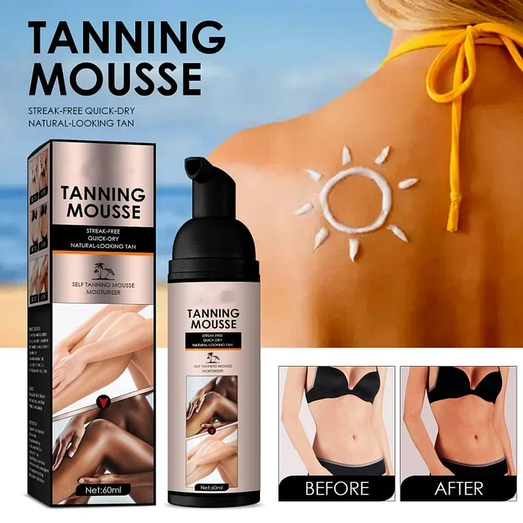 🔥Summer Hot Sale🔥BUY 1 FREE 1🔥Summer Mousse| Color-Correcting Hydrating Tanning Mousse