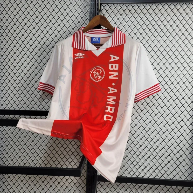 Retro 1995/1996 Ajax Home Football T-Shirt Thai Quality