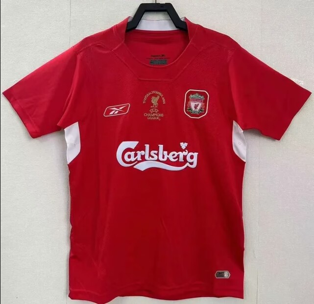 Retro 2004/2005 Liverpool Home Champion Euro Football Shirt Thai Quality
