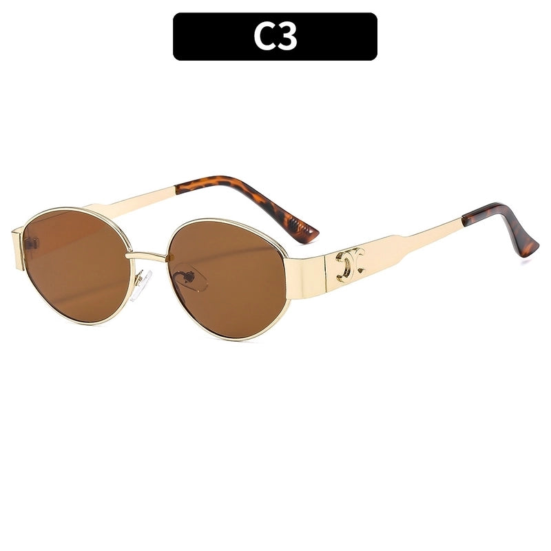 Streetwear Oval Pc Oval Frame Full Frame Glasses