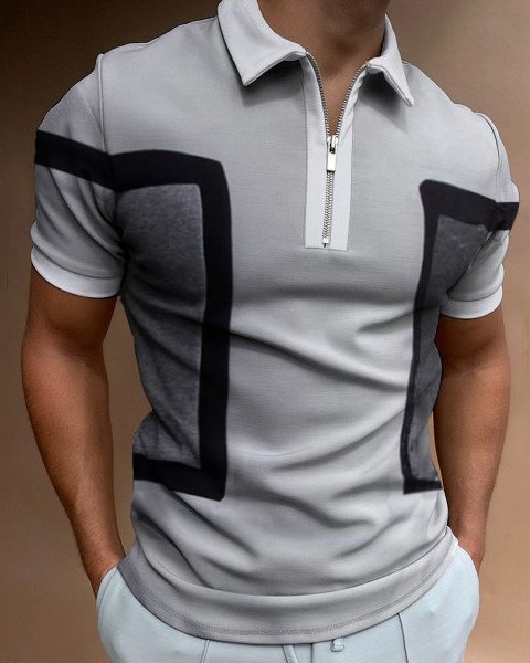 Men's Fashion Simple POLO Shirt