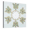 DIY Butterfly Special Shaped Diamond Painting Cross Stitch Clock Home Decor