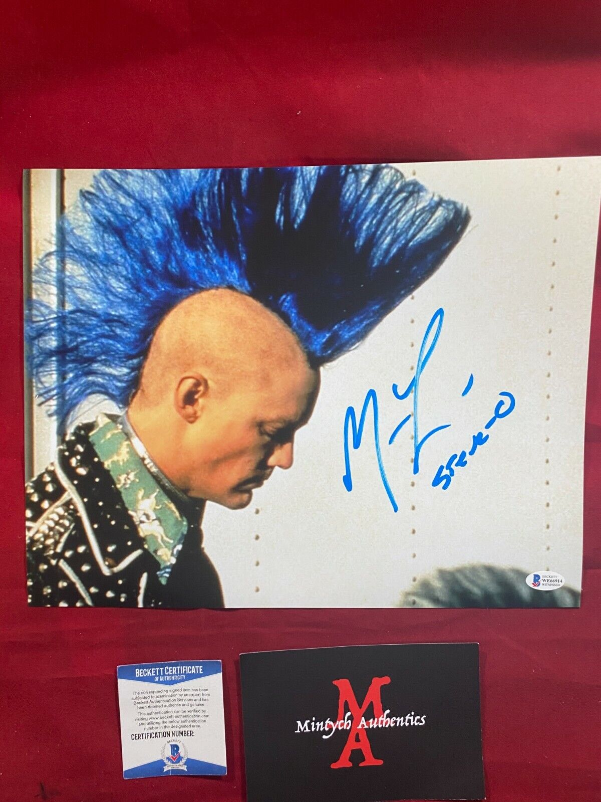 MATTHEW LILLARD AUTOGRAPHED SIGNED 11x14 Photo Poster painting! SLC PUNK! BECKETT COA! HORROR!