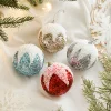 Stylish Shimmers Decorative Balls for Christmas Tree