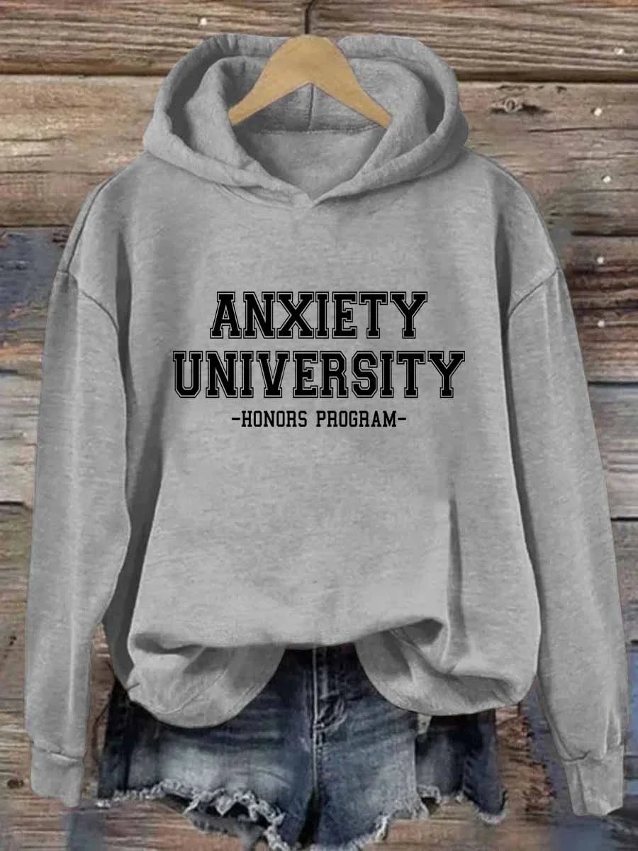Anxiety University Honors Program Hoodie