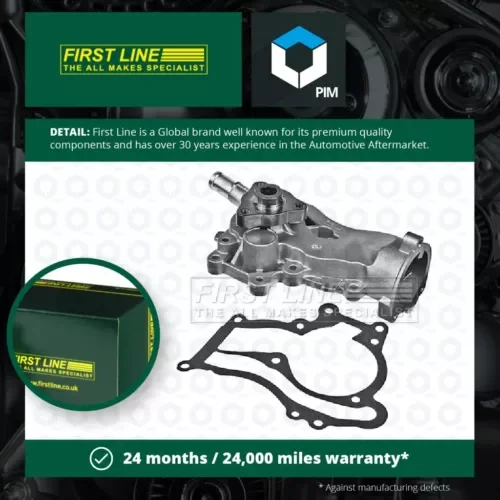 Water Pump FWP2282 First Line Coolant 1334128 1334169 1334210 1334219 1334228 Parts
