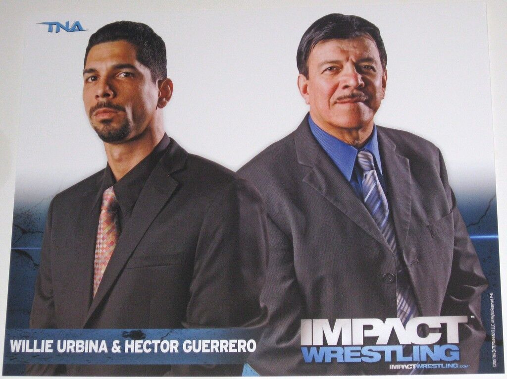 TNA URBINA & GUERRERO P-61 IMPACT WRESTLING 8X10 PROMO