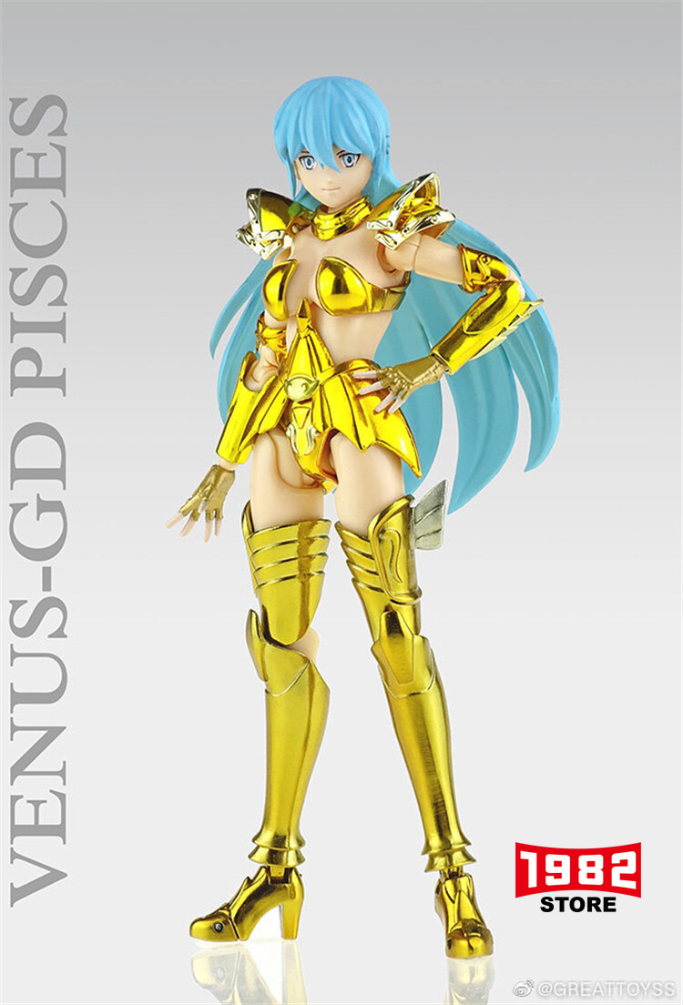 GT VENUS GD PISCES Divine Pact Gold Cloth Model Toys GarageKit Action Figure